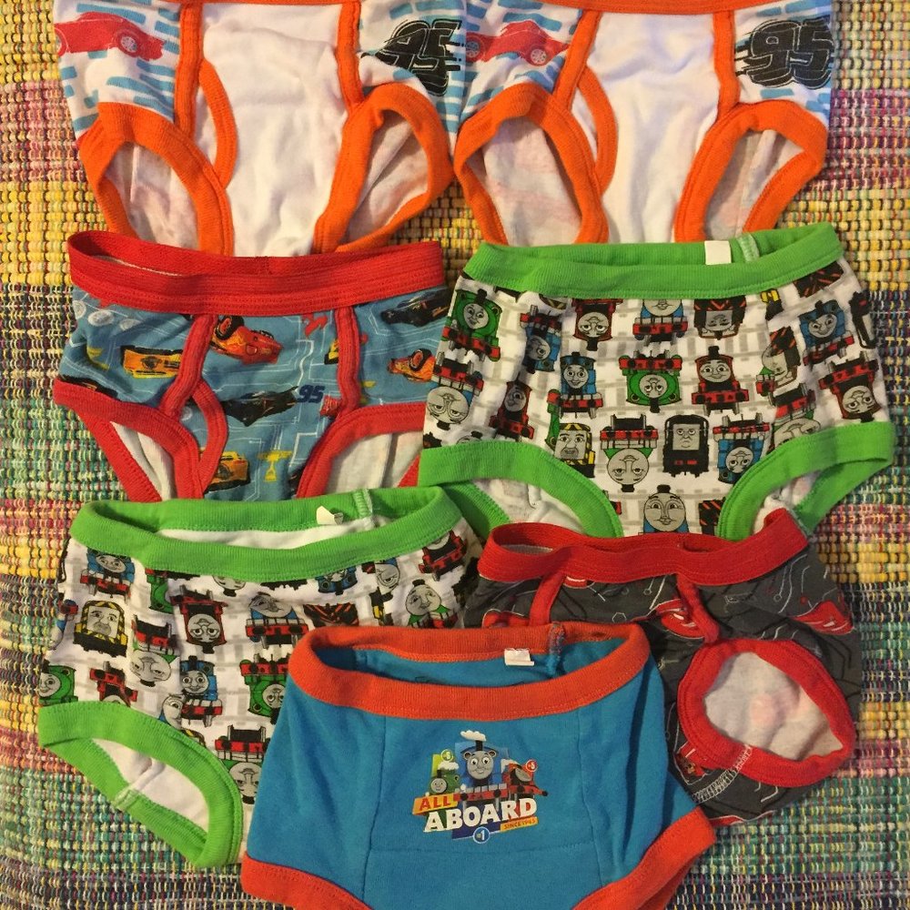 New! 7 Pieces! Thomas the Train underwear 2T-3T